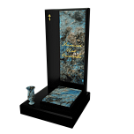 Памятник с флорентийской мозаикой "Каменный узор №19"