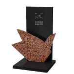 Вертикальный памятник "Полет Души"