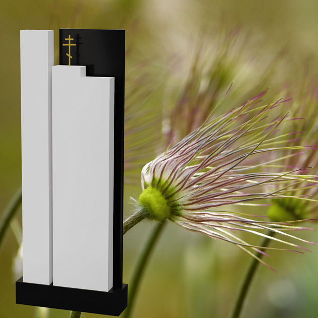 Вертикальный памятник "Ступени Жизни"