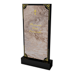 Памятник с флорентийской мозаикой "Каменный узор №14"