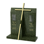 Горизонтальный памятник "Служение Богу"