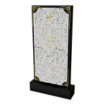 Памятник с флорентийской мозаикой "Каменный узор №14"