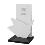 Вертикальный памятник "Полет Души"