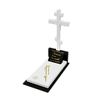 Вертикальный памятник "Гранитная Колыбель"