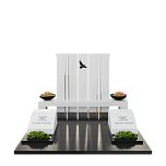 Современный памятник  "Дивный Сад"