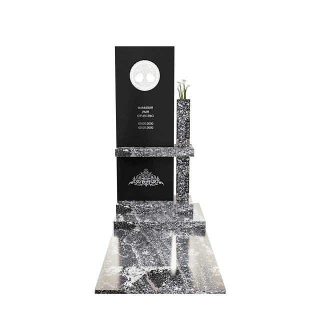 Вертикальный памятник "Древо Жизни"